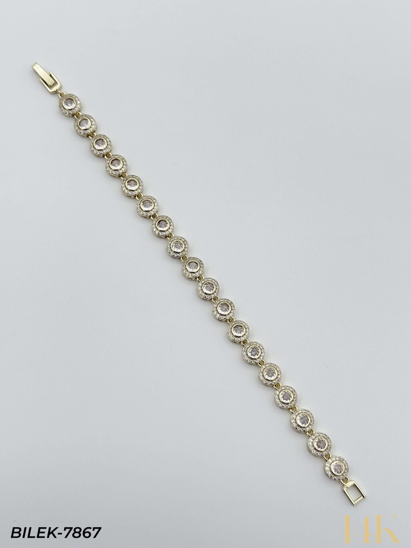 14K Kuyumcu Model Künye Bileklik // BILEK-7867