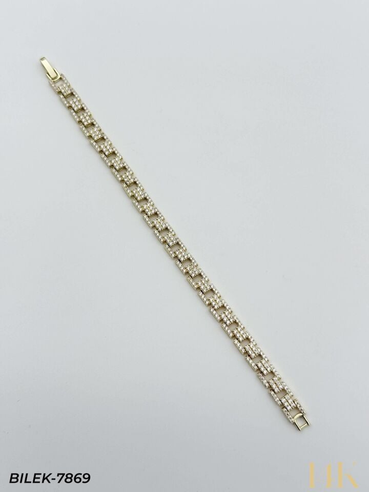 14K Kuyumcu Model Künye Bileklik // BILEK-7869