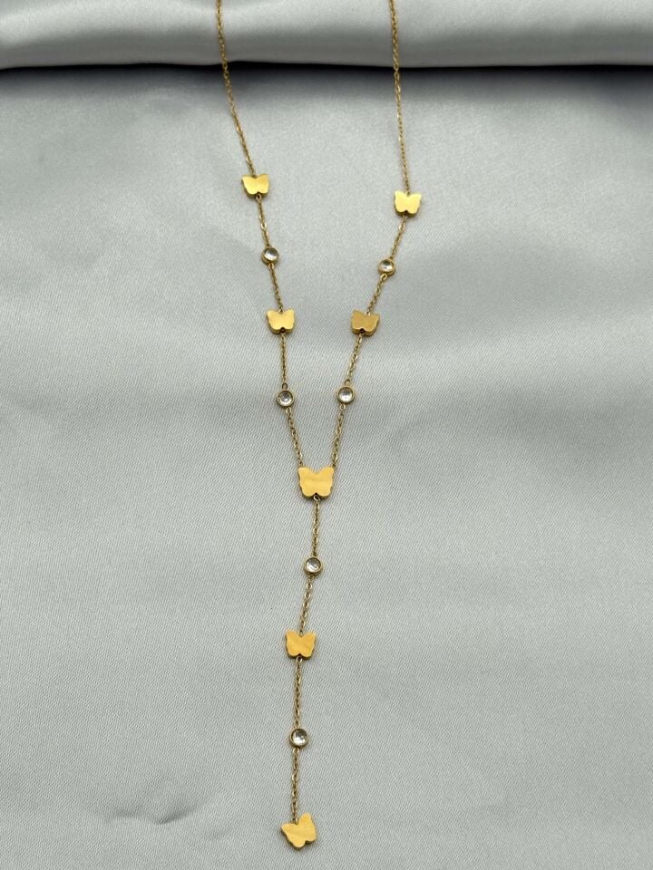 Çelik Y Kolye 45cm // KOLYE-4998