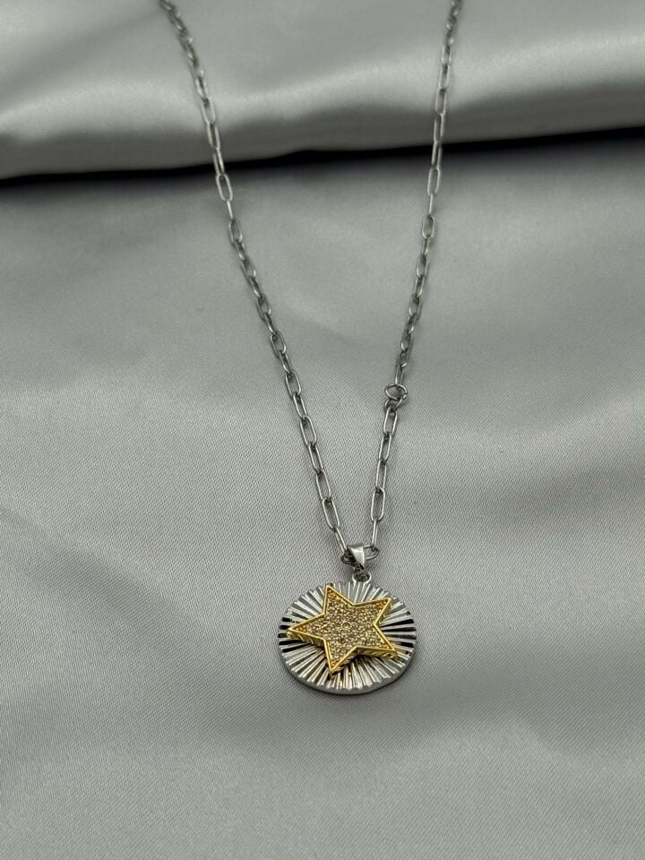 Çelik Kolye 45cm // KOLYE-5004