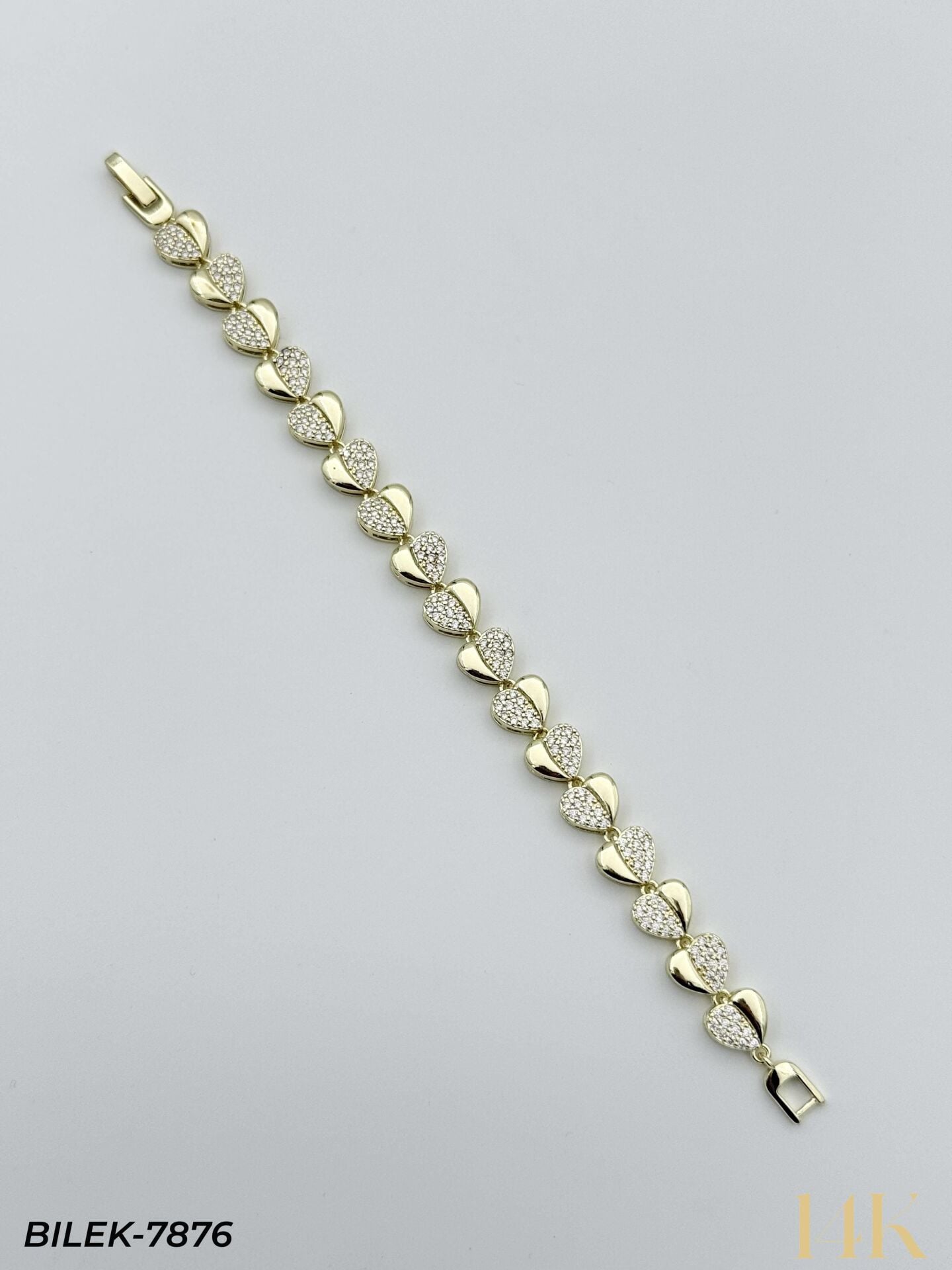 14K Kuyumcu Model Künye Bileklik // BILEK-7876