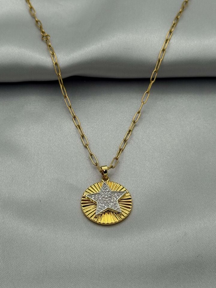 Çelik Kolye 45cm // KOLYE-5012