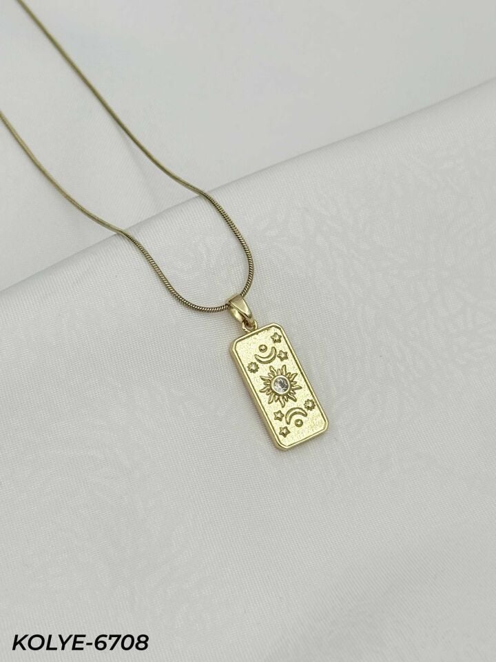 Çelik Kolye 45cm// KOLYE-6708