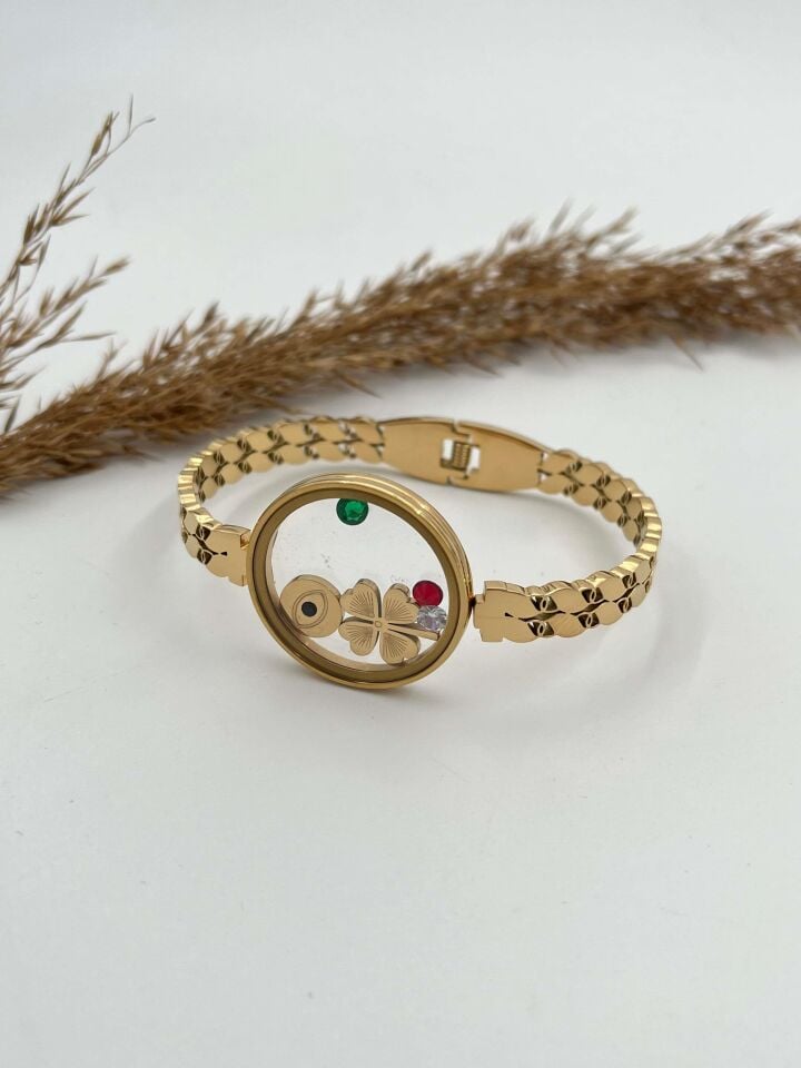 Çelik Cam Fanus Kelepçe (Açılabilir) // KELEPCE-2989