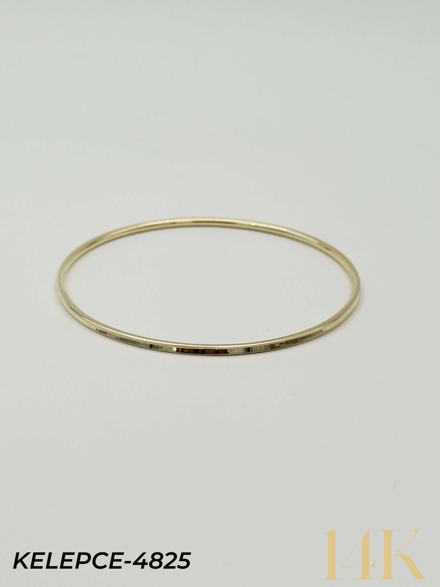 14K Bilezik (Tekli satılmaktadır) 6.5 Boy // KELEPCE-4825
