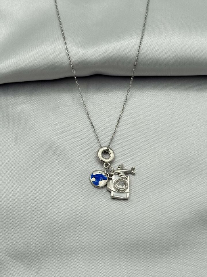 Çelik Kolye 45cm // KOLYE-5035