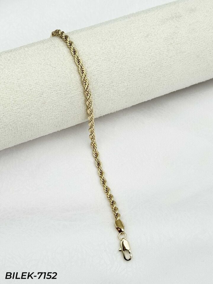14K CM Künye Bileklik // BILEK-7152