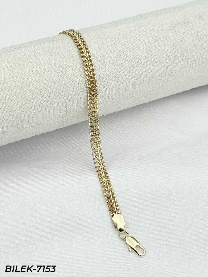 14K CM Künye Bileklik // BILEK-7153