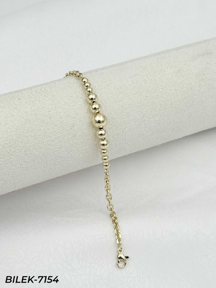 14K CM Künye Bileklik // BILEK-7154