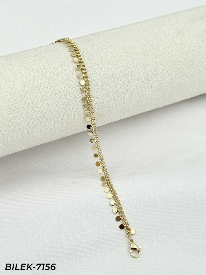 14K CM Künye Bileklik // BILEK-7156