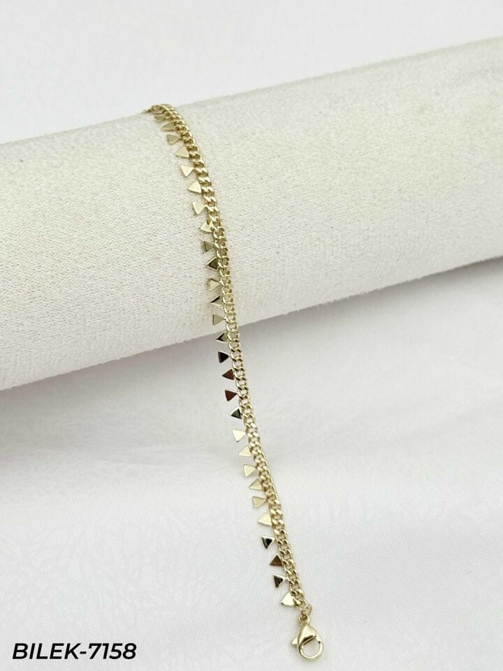 14K CM Künye Bileklik // BILEK-7158