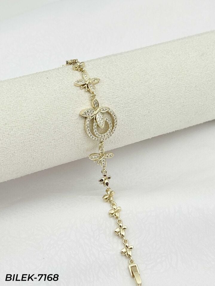 14K CM Künye Bileklik // BILEK-7168