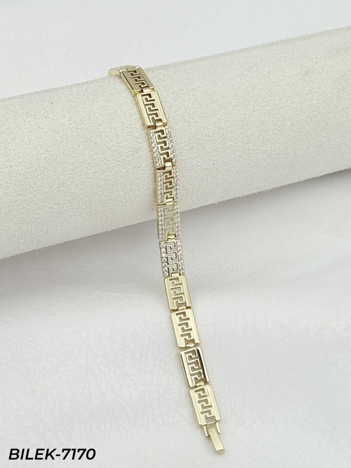 14K CM Künye Bileklik // BILEK-7170