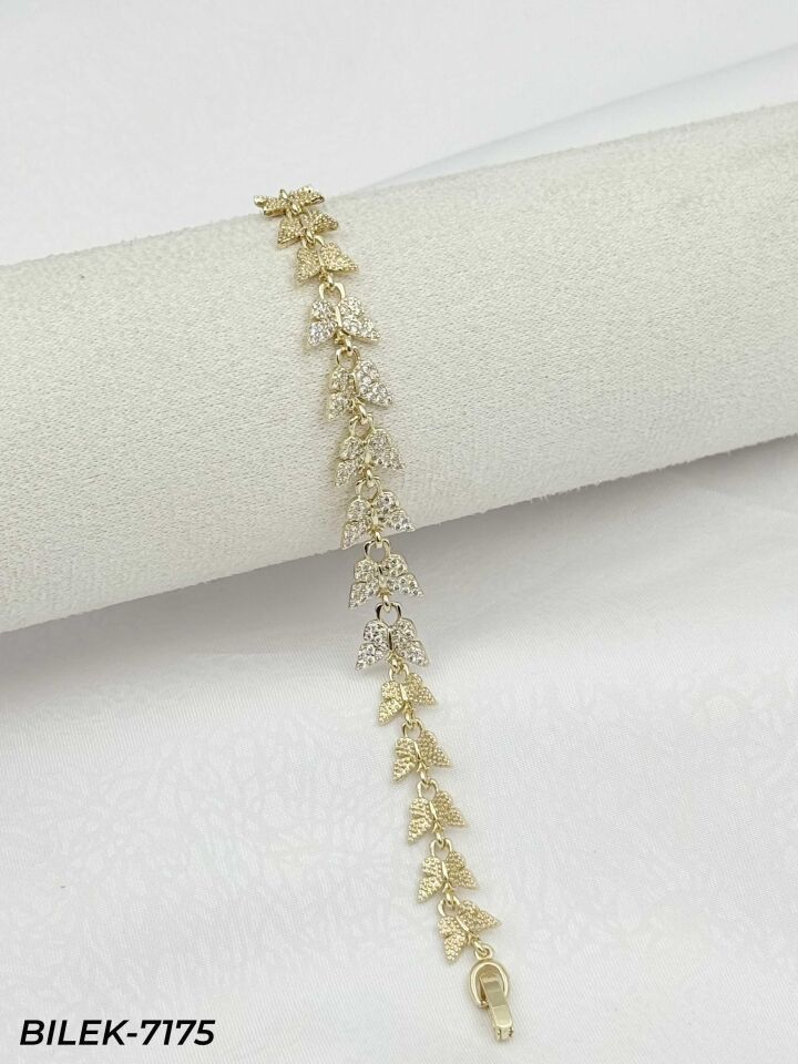 14K CM Künye Bileklik // BILEK-7175