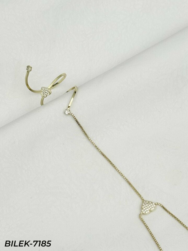 14K Yüzüklü Şahmeran // BILEK-7185