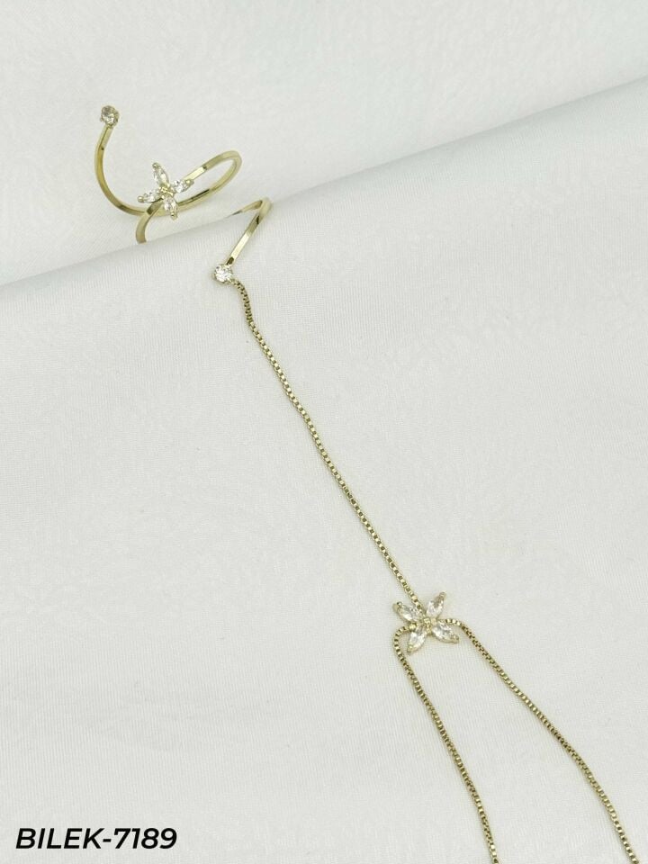 14K Yüzüklü Şahmeran // BILEK-7189