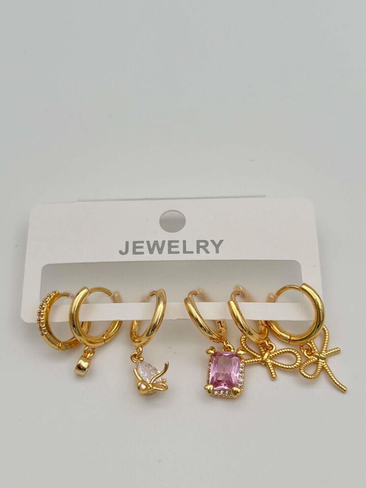 Deluxe 6'lı Küpe // ITHAL-2493